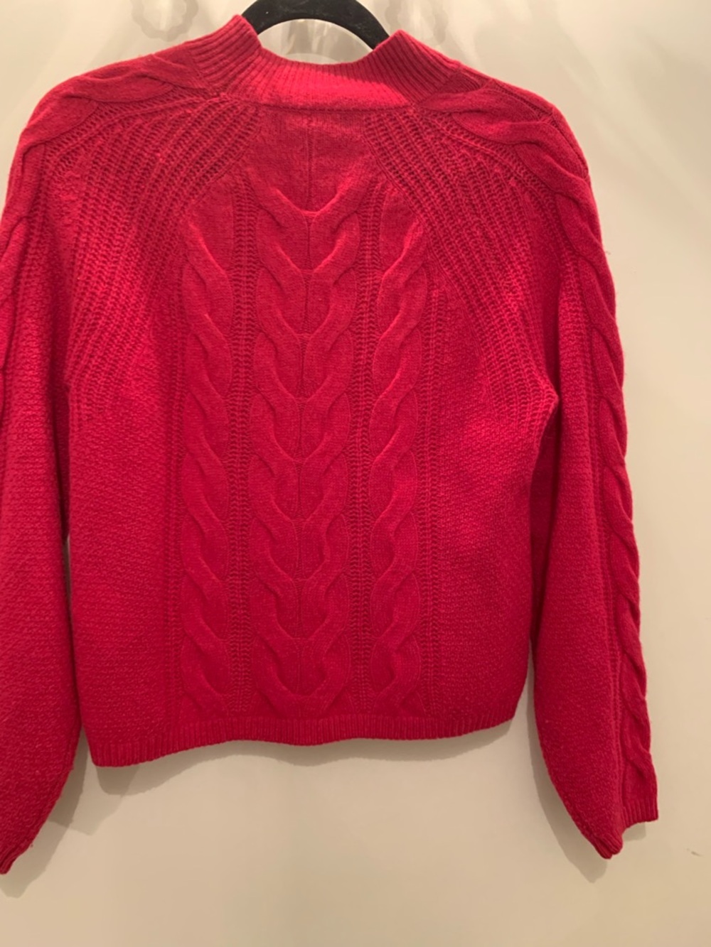 BANANA REPUBLIC NWT! CABLE KNIT MOCK NECK SWEATER. - Picture 6 of 8